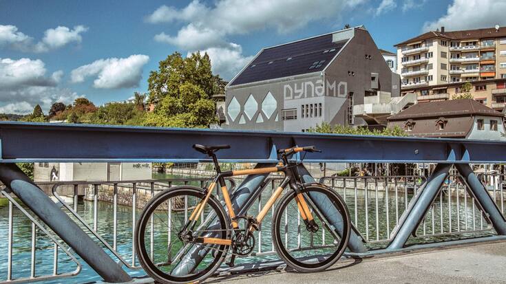 vélo en bambou