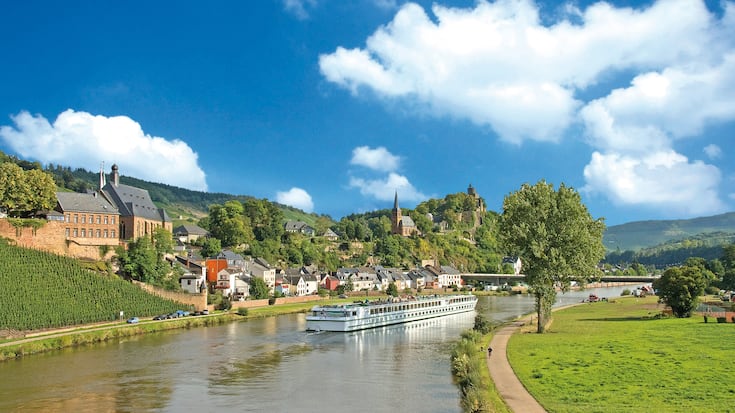 La Moselle, affluent du Rhin