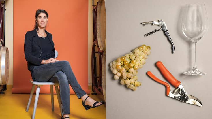 La spécialiste en vin Marie Linder 