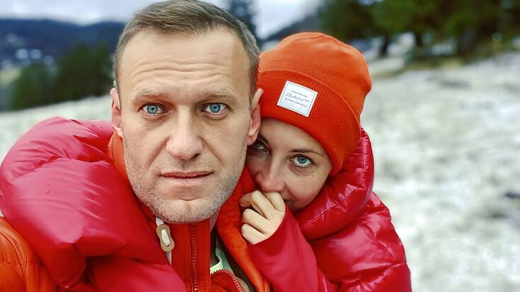 Le couple Navalny, opposants politique russes