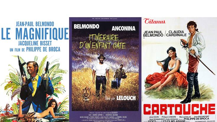 affiches films Belmondo