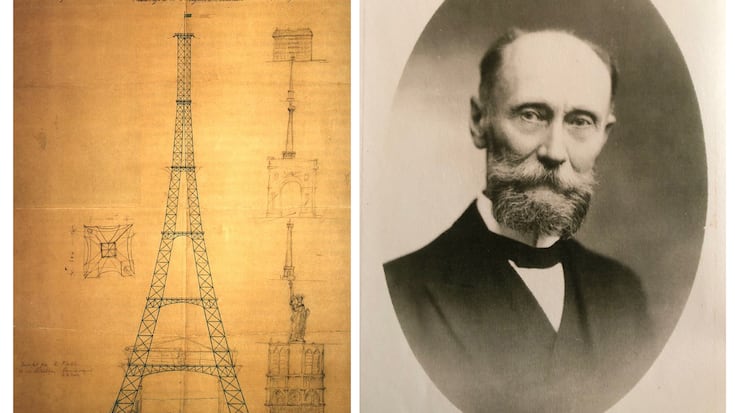 Maurice Koechlin, dessinateur suisse de la Tour Eiffel à Paris