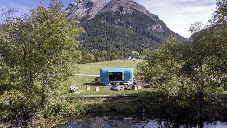L’Office Caravan en Engadine dans les Grisons, lauréate de la Digital Valley en 2021.