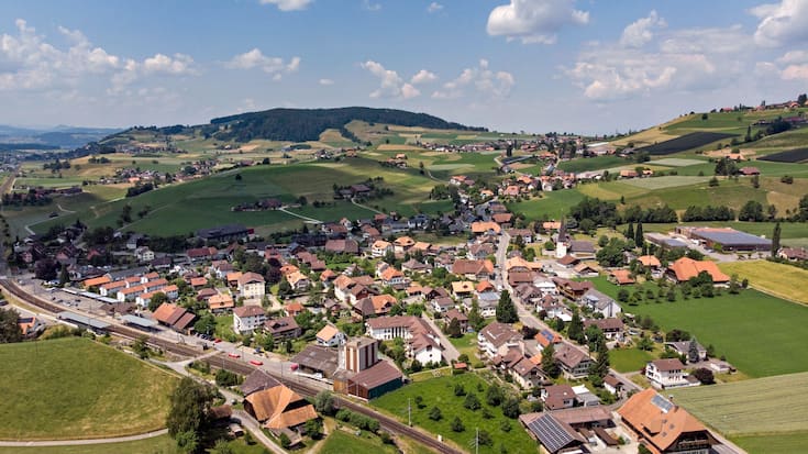 Zäziwil (BE) avait gagné l'année passée le titre de village suisse de l'année 2023
