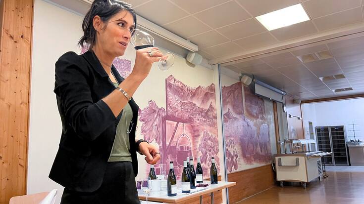Atelier Vin avec Marie Linder, octobre 2022.
