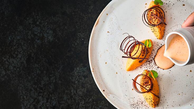 Quenelles de butternut
