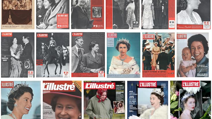 Elisabeth II a fait l'objet de plusieurs couvertures dans le Magazine