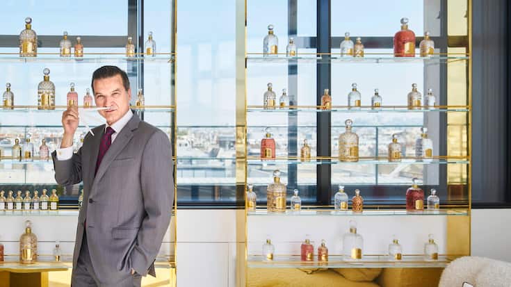 Thierry Wasser, directeur de création des parfums Guerlain