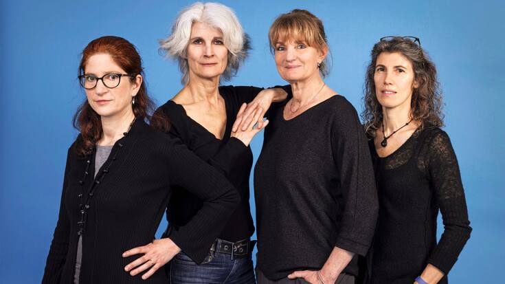 Julia Steinberger, Irène Wettstein, Bastienne Joerchel et Valérie D’Acremont (de g. à dr.).