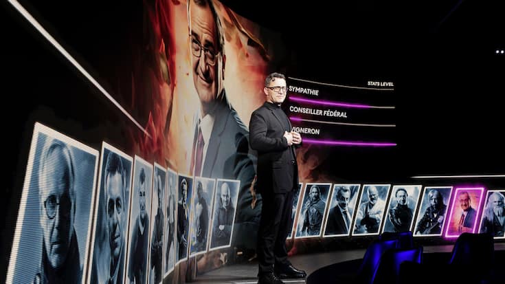 Yann Lambiel présente son spectacle «Connecté»