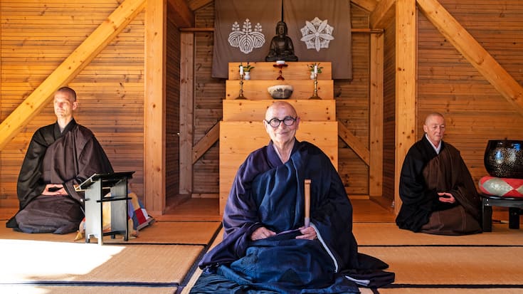 La nonne Jikō Simone Wolf