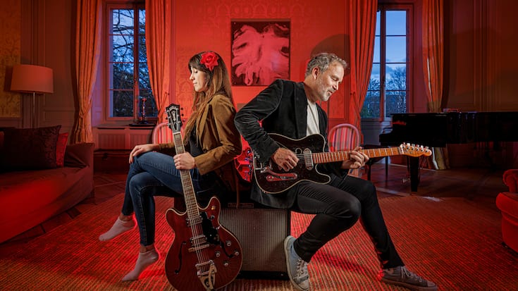 Le dessinateur de BD Zep et sa compagne la chanteuse genevoise Valérie Martinez forment le duo musical The Whoohoo