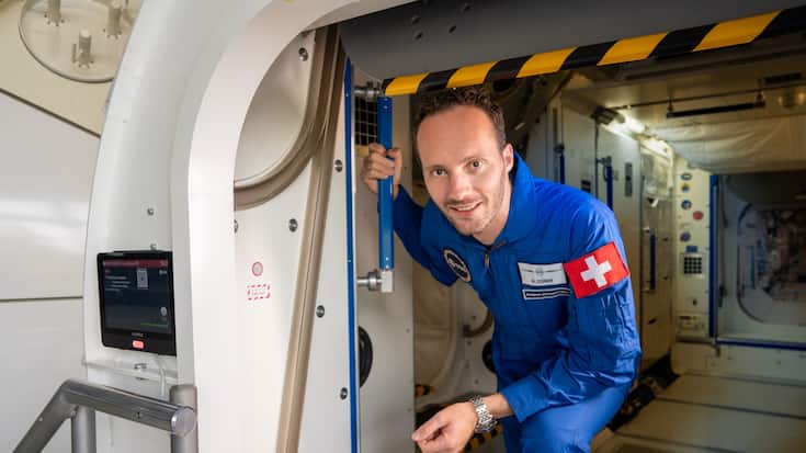 L'astronaute Marco Sieber