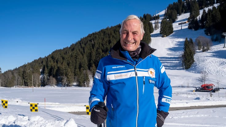 A Gstaad, Ernest Marmet est le prof de ski attitré de la Queen of Pop, Madonna. SI 04/2022