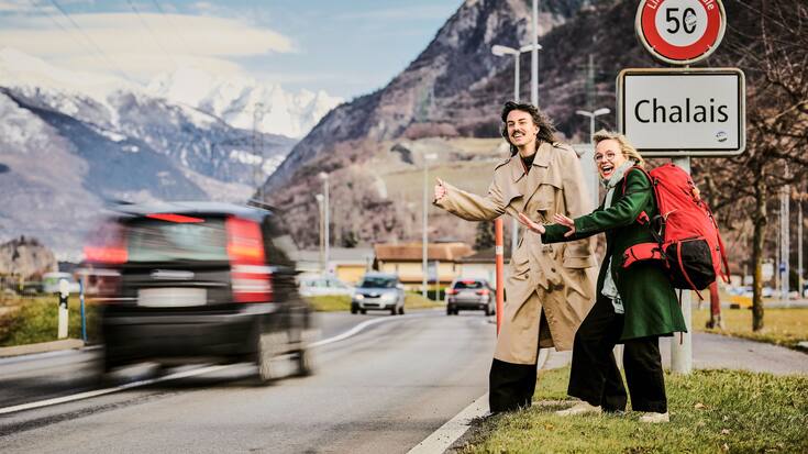 Jérémy et Flavie, participants à la 18e saison de Pékin Express