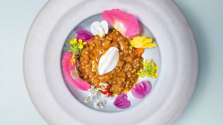 Lentilles au curry