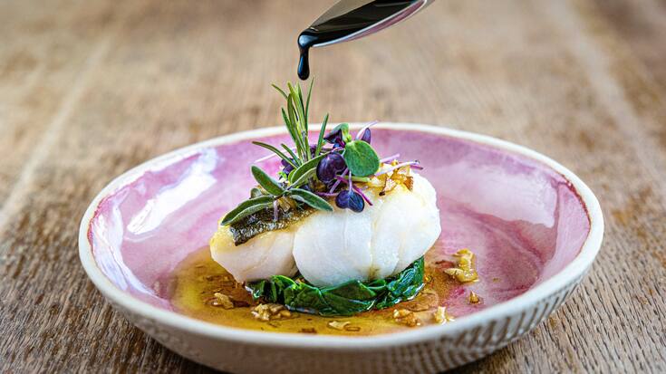 Skrei au vinaigre balsamique épicé