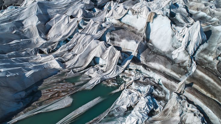 glacier du rhône