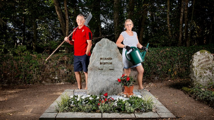 Tombe de Richard Burton