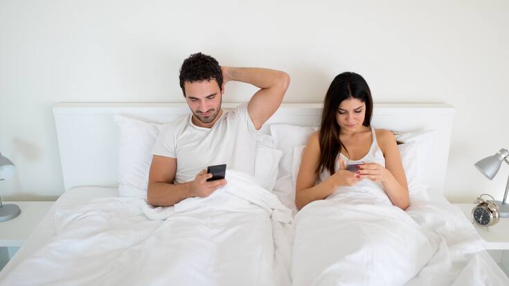 couple dans un lit