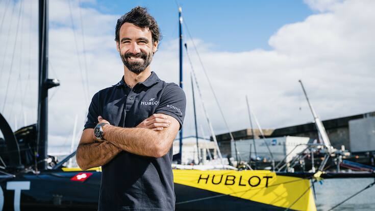 Alan Roura, navigateur et skipper professionnel suisse