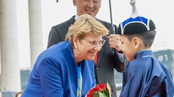 Dans les pas de la présidente de la Confédération, Viola Amherd, en Mongolie et au Japon