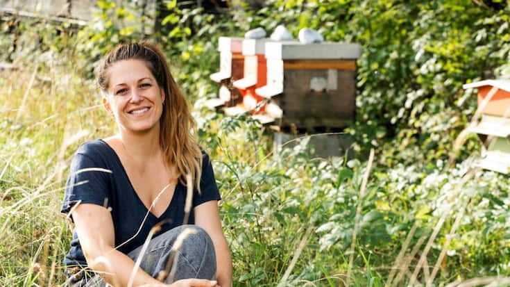 La photographe et apicultrice vaudoise Brigitte Besson 