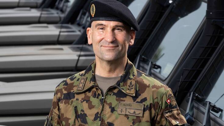 Thomas Süssli, chef de l’armée suisse et commandant de corps