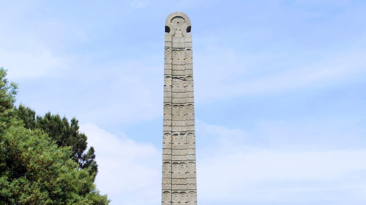 l’obélisque d’Axoum