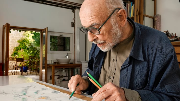 Le photographe et graphiste Peter Knapp