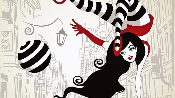 Affiche 2022 du Festival international des artistes de rue