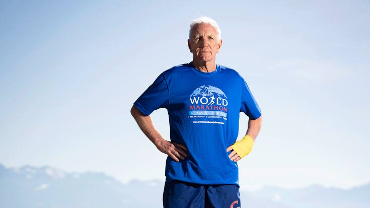 Le marathonien vaudois William Gargiullo