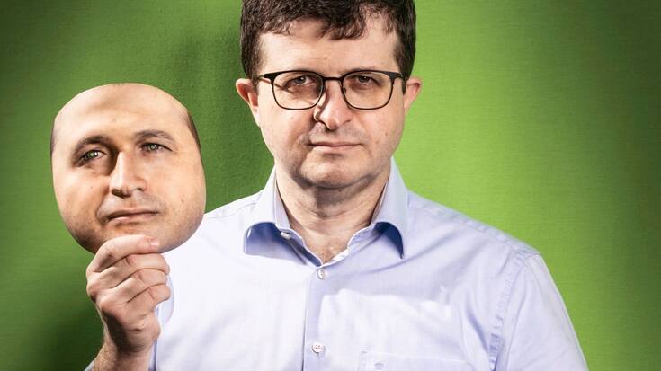Sébastien Marcel présente deux masques hyperréalistes de haute technologie
