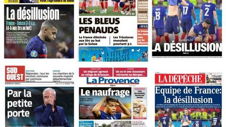 Unes de la presse française