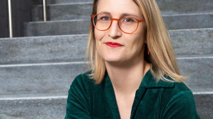 Alessia Barbezat, journaliste.