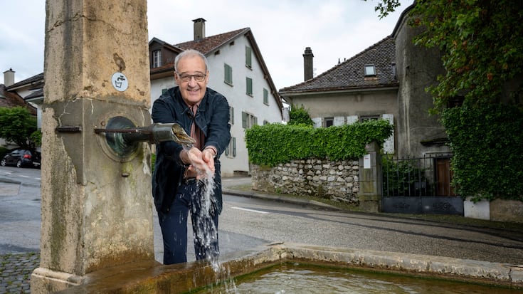 Guy Parmelin à Bursins, son village natal et sa commune d’origine