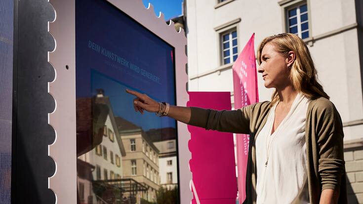 Nicole Burth Schweizer Post Digital Valley Bubble Winterhur 2022