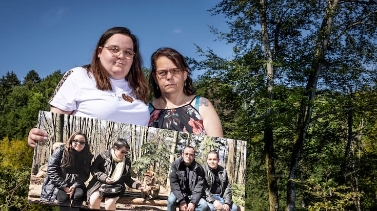 Nathalie Marmier et sa fille Cindy rendent hommage à Bastian, décédé sur un chantier du canton de Vaud après une terrible chute due à un manque de sécurité