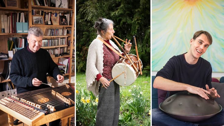 Instruments suisses méconnus: trois musiciens romands partagent leur passion
