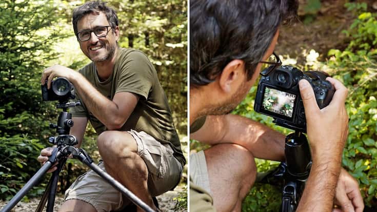 David Greyo, animateur de l'atelier photographie