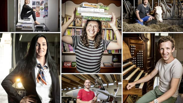 Romands témoignant de leur salaire pour "L'illustré"