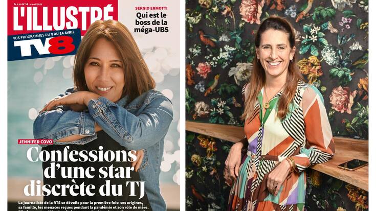 La couverture du nouvel «Illustré» fusionné avec «TV8»