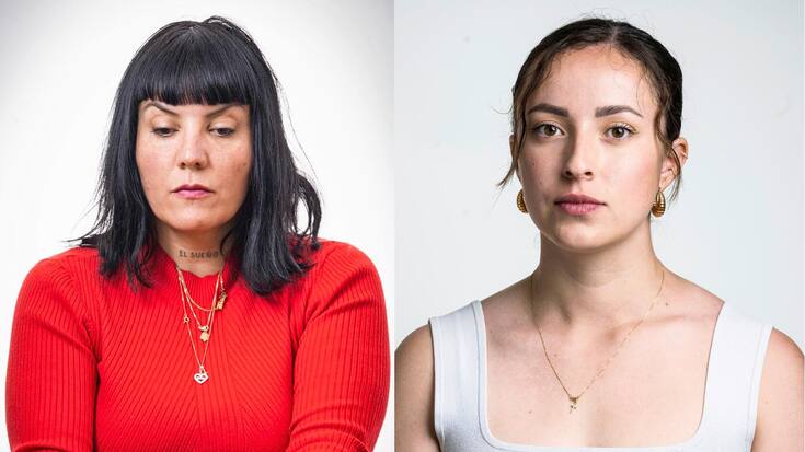 Julie Hugo et Heidi, deux femmes ayant porté plainte contre leurs agresseurs sexuels