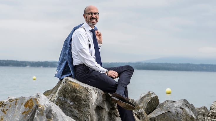 Christophe Clivaz, directeur de Swiss Learning.