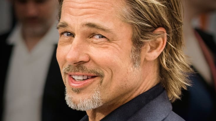 Brad Pitt à la première anglaise de "Once Upon a Time... in Hollywood" à Londres en 2019.