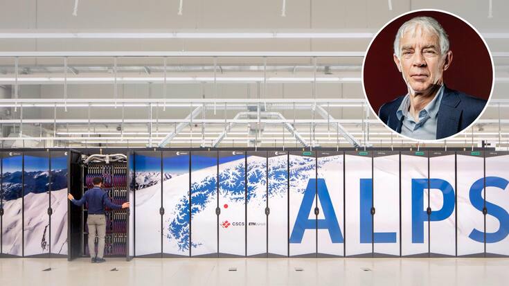 Le supercalculateur Alps du Swiss National Supercomputing Centre (CSCS)
