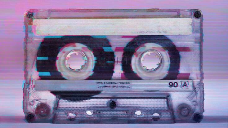 Une cassette audio