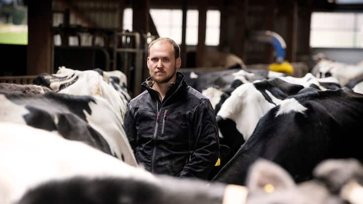 Arnaud Rochat, employé agricole, nouveau visage de la colère des paysans