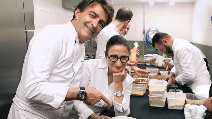 Yannick Alléno et Anne-Sophie Pic