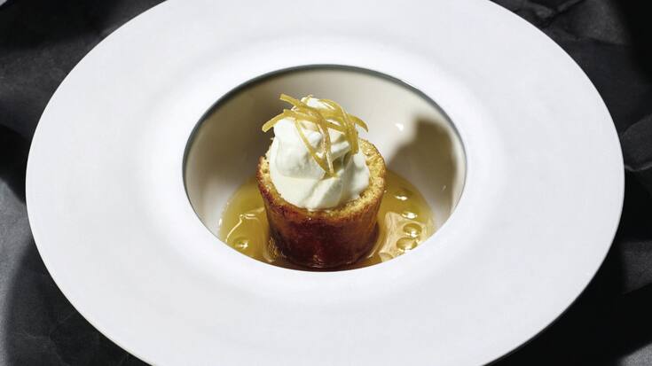 Baba au rhum et agrumes